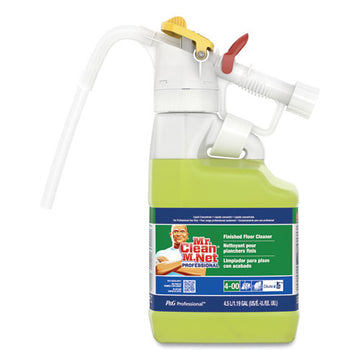 P&G Professional™ Dilute 2 Go, Mr Clean Finished Floor Cleaner, Lemon Scent, 4.5 L Jug, 1-carton freeshipping - TVN Wholesale